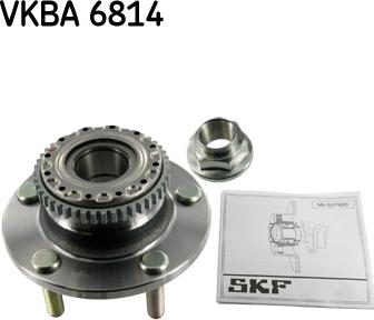 SKF VKBA 6814 - Главина на колелото vvparts.bg