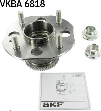 SKF VKBA 6818 - Комплект колесен лагер vvparts.bg