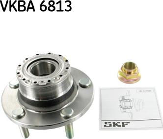 SKF VKBA 6813 - Комплект колесен лагер vvparts.bg