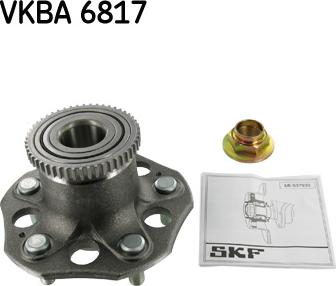 SKF VKBA 6817 - Комплект колесен лагер vvparts.bg