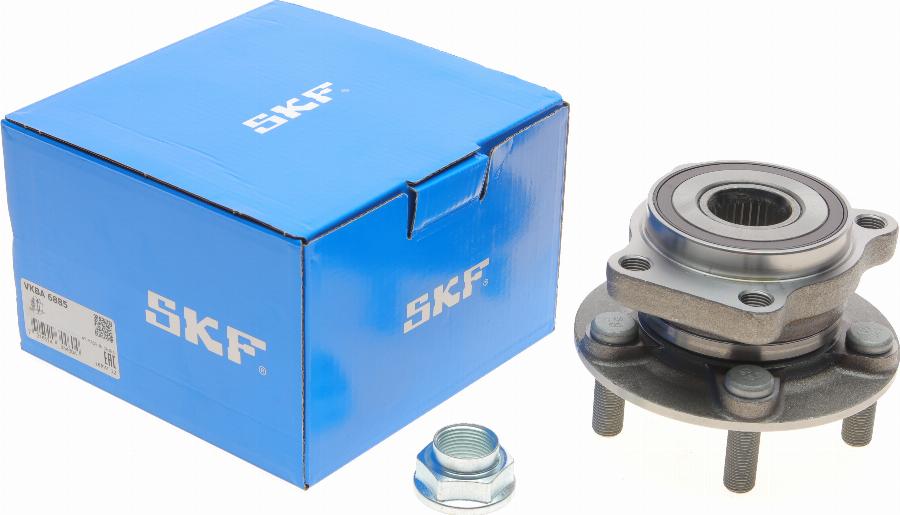 SKF VKBA 6885 - Комплект колесен лагер vvparts.bg