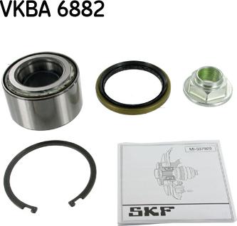 SKF VKBA 6882 - Комплект колесен лагер vvparts.bg