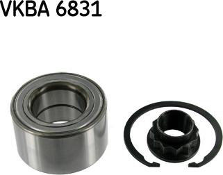 SKF VKBA 6831 - Комплект колесен лагер vvparts.bg