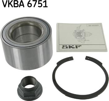 SKF VKBA 6751 - Комплект колесен лагер vvparts.bg