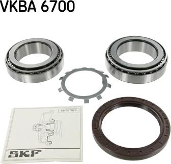 SKF VKBA 6700 - Комплект колесен лагер vvparts.bg