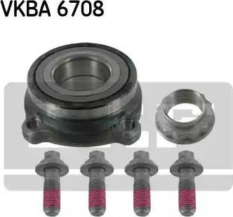 SKF VKBA 6708 - Комплект колесен лагер vvparts.bg