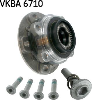 SKF VKBA 6710 - Комплект колесен лагер vvparts.bg