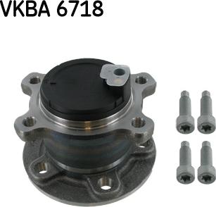 SKF VKBA 6718 - Комплект колесен лагер vvparts.bg