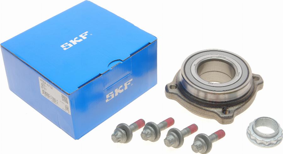 SKF VKBA 6712 - Комплект колесен лагер vvparts.bg