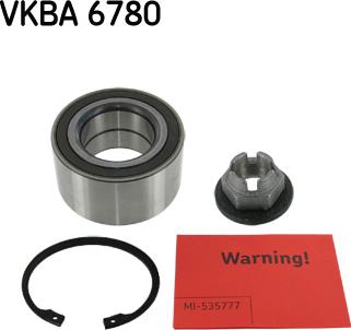 SKF VKBA 6780 - Комплект колесен лагер vvparts.bg