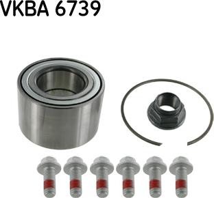 SKF VKBA 6739 - Комплект колесен лагер vvparts.bg