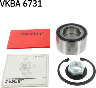 SKF VKBA 6731 - Комплект колесен лагер vvparts.bg