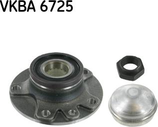 SKF VKBA 6725 - Комплект колесен лагер vvparts.bg