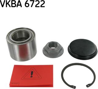 SKF VKBA 6722 - Комплект колесен лагер vvparts.bg