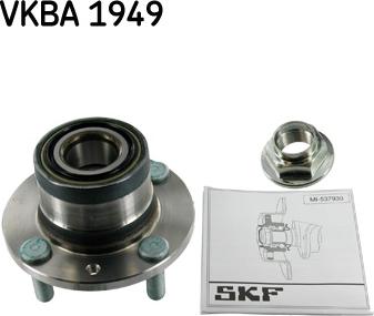 SKF VKBA 1949 - Комплект колесен лагер vvparts.bg