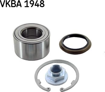 SKF VKBA 1948 - Комплект колесен лагер vvparts.bg