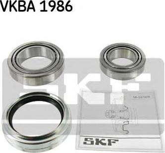 SKF VKBA 1986 - Комплект колесен лагер vvparts.bg