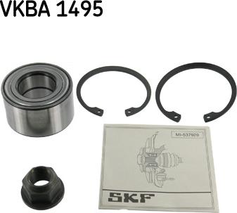 SKF VKBA 1495 - Комплект колесен лагер vvparts.bg