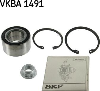SKF VKBA 1491 - Комплект колесен лагер vvparts.bg