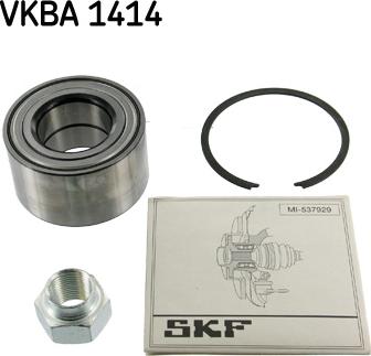 SKF VKBA 1414 - Комплект колесен лагер vvparts.bg