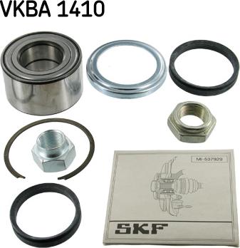 SKF VKBA 1410 - Комплект колесен лагер vvparts.bg