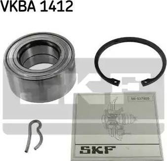 SKF VKBA 1412 - Комплект колесен лагер vvparts.bg