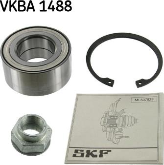 SKF VKBA 1488 - Комплект колесен лагер vvparts.bg