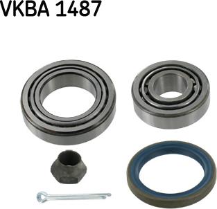 SKF VKBA 1487 - Комплект колесен лагер vvparts.bg