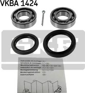 SKF VKBA 1424 - Комплект колесен лагер vvparts.bg