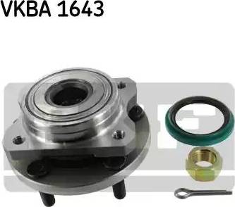 SKF VKBA 1643 - Главина на колелото vvparts.bg