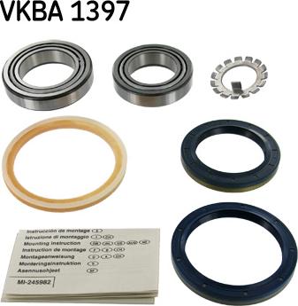 SKF VKBA 1397 - Комплект колесен лагер vvparts.bg