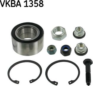 SKF VKBA 1358 - Комплект колесен лагер vvparts.bg