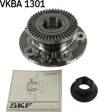 SKF VKBA 1301 - Комплект колесен лагер vvparts.bg