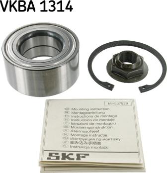 SKF VKBA 1314 - Комплект колесен лагер vvparts.bg