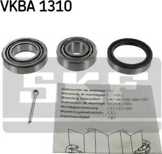 SKF VKBA 1310 - Комплект колесен лагер vvparts.bg