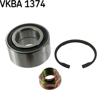 SKF VKBA 1374 - Комплект колесен лагер vvparts.bg