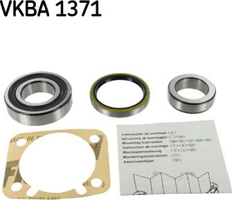 SKF VKBA 1371 - Комплект колесен лагер vvparts.bg