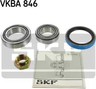 SKF VKBA 846 - Комплект колесен лагер vvparts.bg