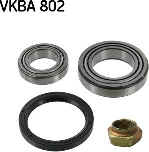 SKF VKBA 802 - Комплект колесен лагер vvparts.bg