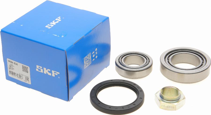 SKF VKBA 836 - Комплект колесен лагер vvparts.bg