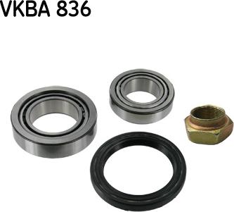 SKF VKBA 836 - Комплект колесен лагер vvparts.bg