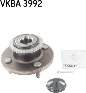 SKF VKBA 3992 - Комплект колесен лагер vvparts.bg
