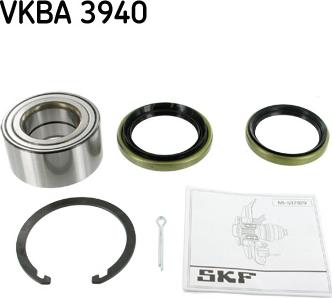 SKF VKBA 3940 - Комплект колесен лагер vvparts.bg