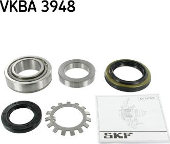 SKF VKBA 3948 - Комплект колесен лагер vvparts.bg