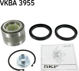 SKF VKBA 3955 - Комплект колесен лагер vvparts.bg