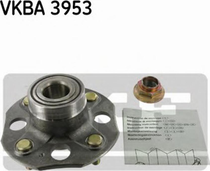 SKF VKBA 3953 - Главина на колелото vvparts.bg