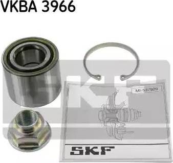 SKF VKBA 3966 - Комплект колесен лагер vvparts.bg