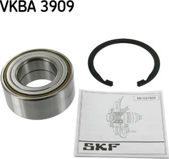 SKF VKBA 3909 - Комплект колесен лагер vvparts.bg