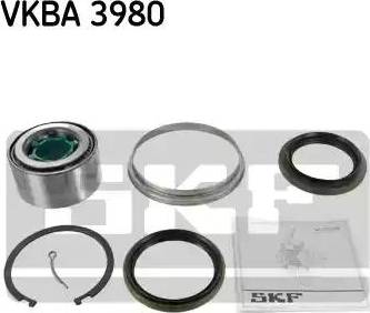 SKF VKBA 3980 - Комплект колесен лагер vvparts.bg