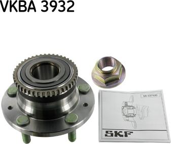 SKF VKBA 3932 - Комплект колесен лагер vvparts.bg